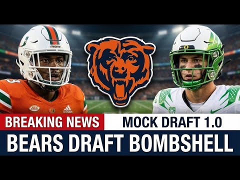 Just now: Chicago Bears Drop a Massive Draft Surprise