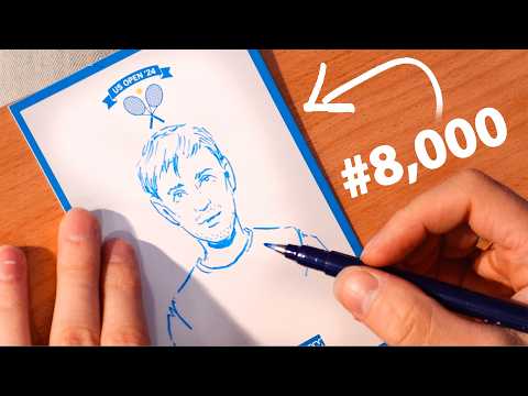 Drawing 8,000 Portraits at the Biggest Event in NYC!