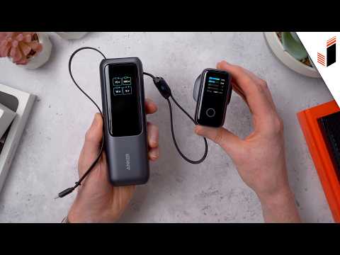 Anker 165W Power Bank & 140W Charger with Smart Display - High Power Essentials!