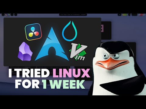 I tried Linux for a week, it was terrible but amazing