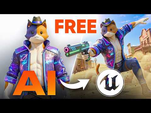 From AI to Playable 3D Character in Unreal Engine