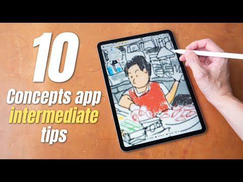Tips for Concepts app INTERMEDIATE user
