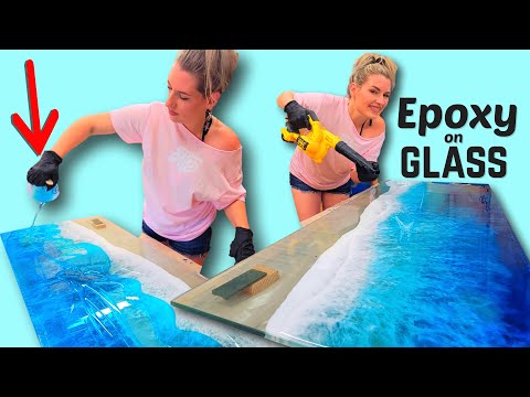 How to make Ocean Waves with Epoxy The Ultimate Guide | Works on Glass? | Stone Coat Epoxy
