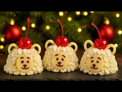 🎄Weihnachtsdessert in 10 Minuten! Schnell und einfach! Überraschen Sie Ihre Gäste!