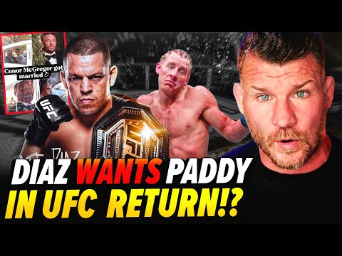 'Nate Diaz WANTS Paddy Pimblett in UFC RETURN!?!' | BISPING REACTS
