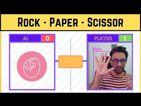 Rock Paper Scissor using Computer Vision | OpenCV Python