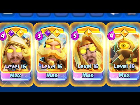 I Unlocked EVERY Hero in Clash Royale in ONE DAY!