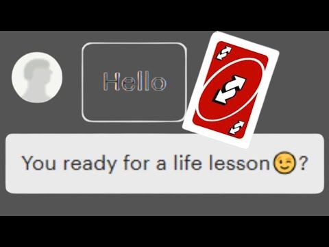 Scammer gets a LIFE revelation