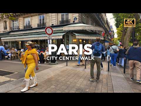 Walking Paris From Gothic Churches to Flower Markets 🌸  4K   60 fps