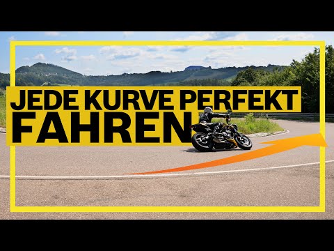 Kurvenlinien auf dem Motorrad - S-Kurve, Doppelkurve, zuziehende Kurve
