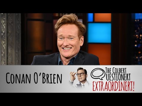 Conan O'Brien Takes The Colbert Questionert