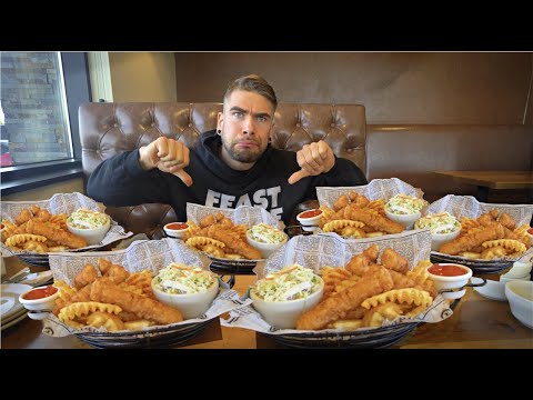 GETTING KICKED OUT OF AN ALL YOU CAN EAT FISH & CHIPS WAS NOT THE PLAN TODAY | Joel Hansen