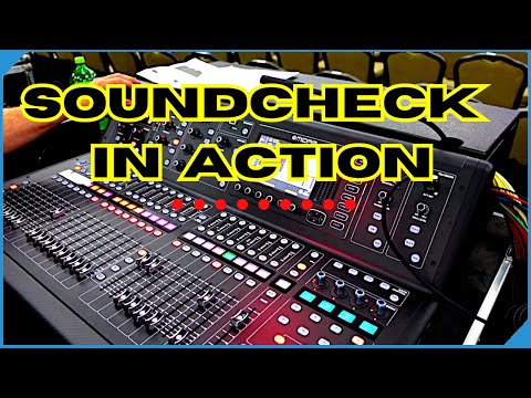 A Fly's-Eye View of a Rock Band's Soundcheck