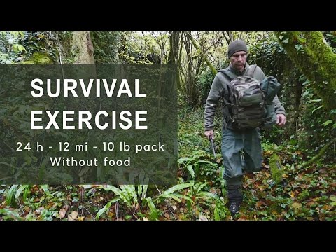 Surviving in the Wild With No Food – Ultra-Light Forest Survival Challenge