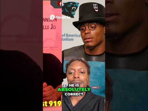 Did Cam Newton Just Say That About Women? 😬 #NFL #HotTake