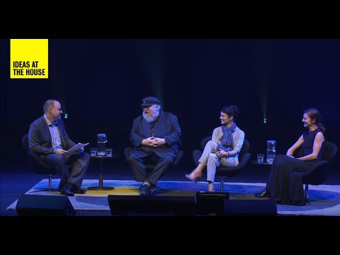 George R.R. Martin, Lena Headey & Michelle Fairley at Sydney Opera House, 2013