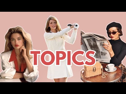 7 TOPICS EVERY LADY NEEDS TO KNOW!