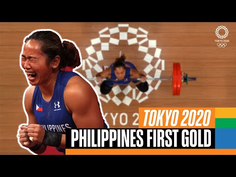 Philippines win their first ever gold medal! 🏋️‍♀️ | Tokyo Replays