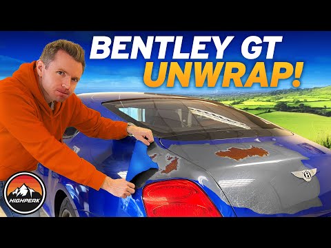 £5,000 BENTLEY CONTINENTAL GT - WHAT’S HIDING UNDER THE WRAP?