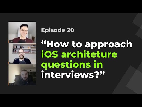 How to make solid iOS architecture decisions and pass iOS interviews | iOS Dev Live Mentoring