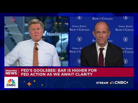 Watch CNBC's full interview with Chicago Fed President Austan Goolsbee
