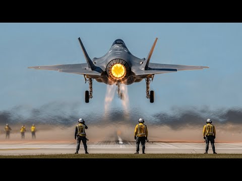 First in History! US F-35 Pilot at Full Speed Takeoff to Escort Putin’s Plane out of Alaska