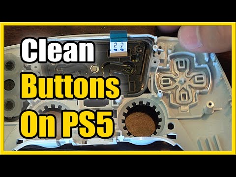 How to fix & Clean Stuck Buttons on PS5 Controller (Take Apart Easy!)
