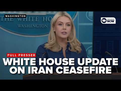 BRIEFING: Iran's 'murderous and evil plans have been blown up', Leavitt says after ceasefire