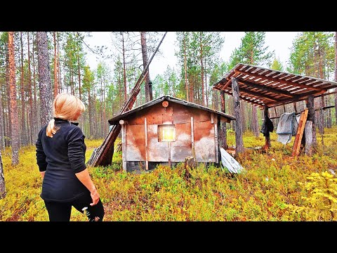 Woman Finds Log Cabin in Forest and Stays There