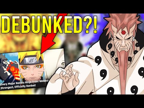 Top 50 STRONGEST Naruto Characters RANKED and EXPLAINED?!