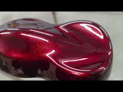 Let's Spray - Candy Brandywine Pearl over Black,  Sliver and Gold