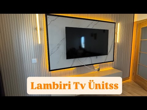 "Evde Kendin Yap: Lambiri TV Ünitesi Nasıl Yapılır?