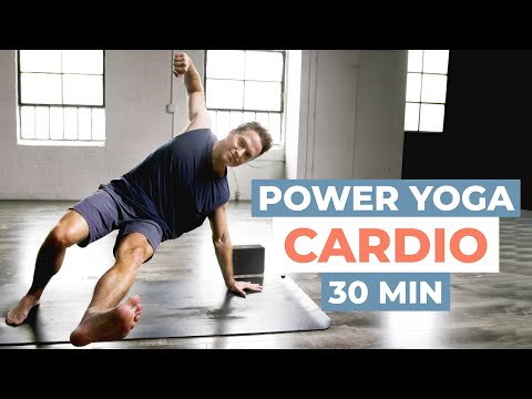 30 Min Power Yoga Cardio Workout l Sweat & Strengthen