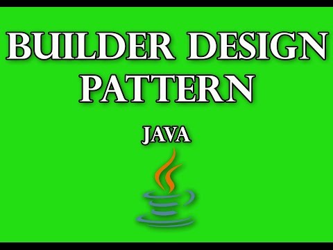 Builder Design Pattern in Java