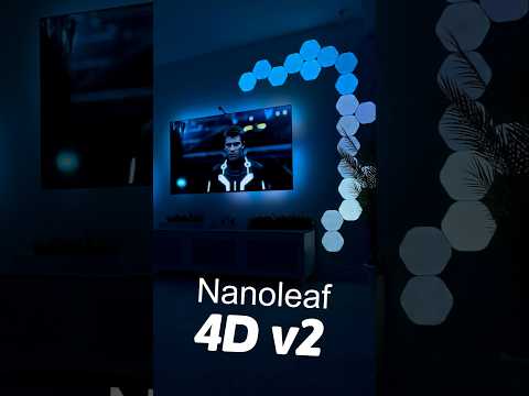 The BEST Camera Ambilight System is Nanoleaf?! Nanoleaf 4D v2