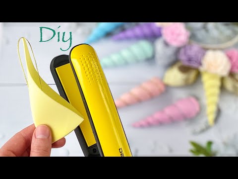 Рог Единорога Из Фоамирана Не надо шить! Не надо клеить! Ободок единорожка Diy Unicorn Horn Eva foam