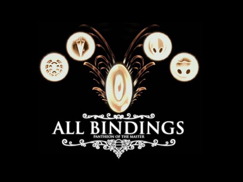 All Bindings Pantheon of the Master | Hollow Knight - GodMaster