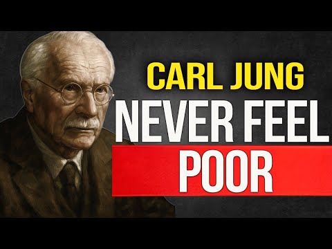 Never feel poor — even if you don't have a penny - Carl Jung