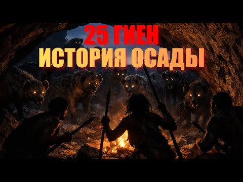 25 Гиен Окружили Пещеру. 30 Человек. 12 Копий. Что Случилось Той Ночью?