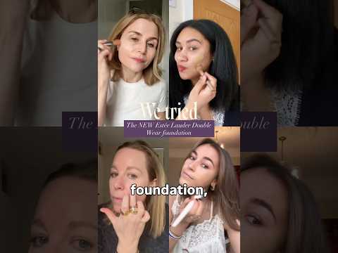 The new @esteelauderuk Double Wear foundation has dropped – and we were one of the first to try it
