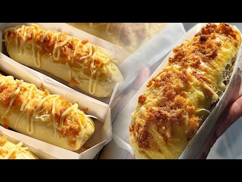 The salty bread is still soft the next day! [with subtitles]