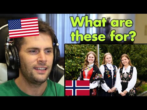 American Reacts to Traditional Norwegian Bunad