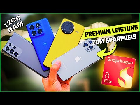 Beste Preis-Leistungs-Handys 2025 - Perfekt für die Black Friday!