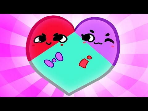 Heart Shapes TOGETHER In Snipperclips!