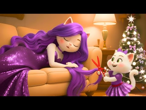 😱✂️ Naughty Kitten Cuts Stepmother’s Hair… And What Happens Next Is UNBELIEVABLE!🐱 | AI Cat Story