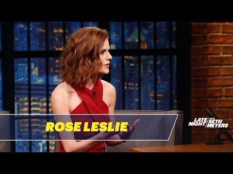 Rose Leslie Won't Let Kit Harington Read Game of Thrones Scripts Near Her