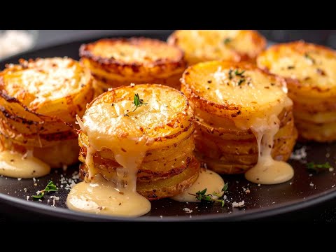 Small Dauphinois potatoes!  This dish will impress everyone immediately!