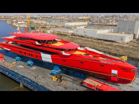 The INSANE Factory where Super Yachts are made!