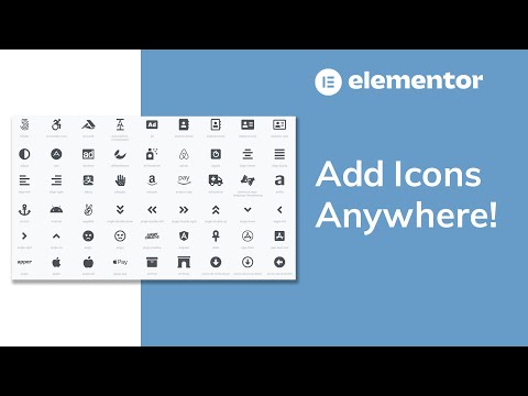 Add Icons Anywhere In Elementor