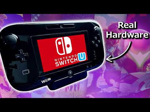 I Turned my Wii U into a Switch (actually)